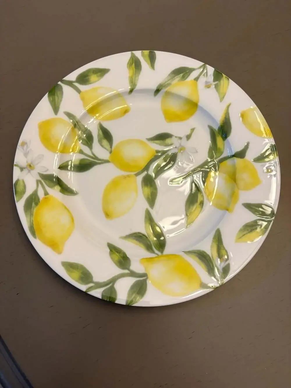 Mikasa Lemons Bone China Salad Plate